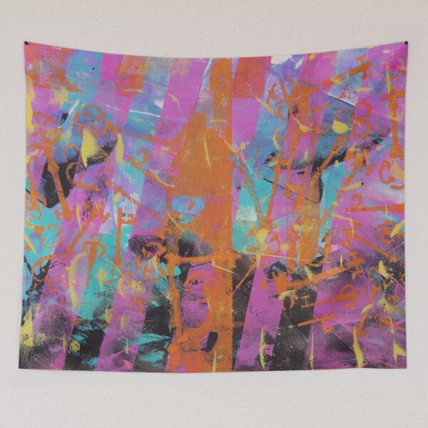 Item preview, Pink and Orange designed and sold by Stefanie Harrington.