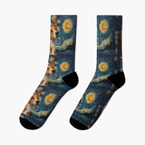 Item preview, Basenji Starry Night designed and sold by Orianah.