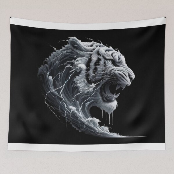 Item preview, Lightning water tiger designed and sold by LeFreik1410.