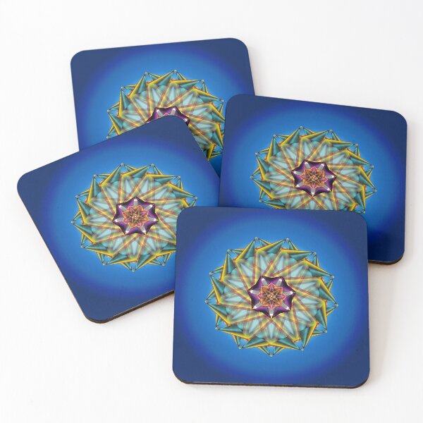 Item preview, Geometric Galaxy Flowers - Number#001 designed and sold by derb darb.