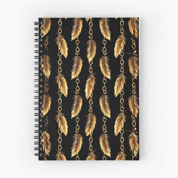 Item preview, Gold Chains and Feathers Design designed and sold by Artbyminga.