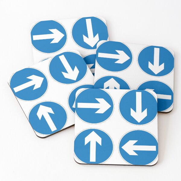 Item preview, Four Arrow Road Signs designed and sold by ReddyBeanie.