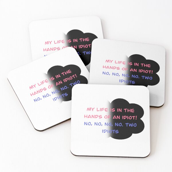 Item preview, Two Idiots :// Unus Annus Quotes designed and sold by BelClem.
