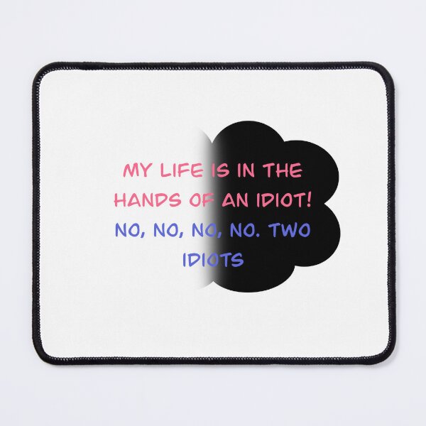 Item preview, Two Idiots :// Unus Annus Quotes designed and sold by BelClem.