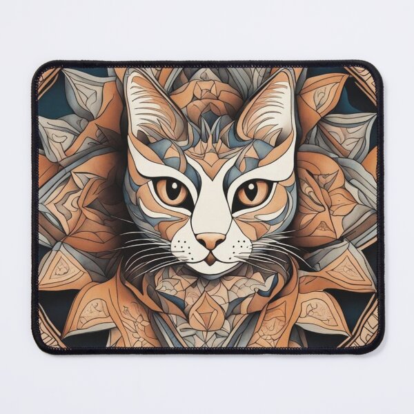 Item preview, Mandala Cat designed and sold by BloodSweatNTers.