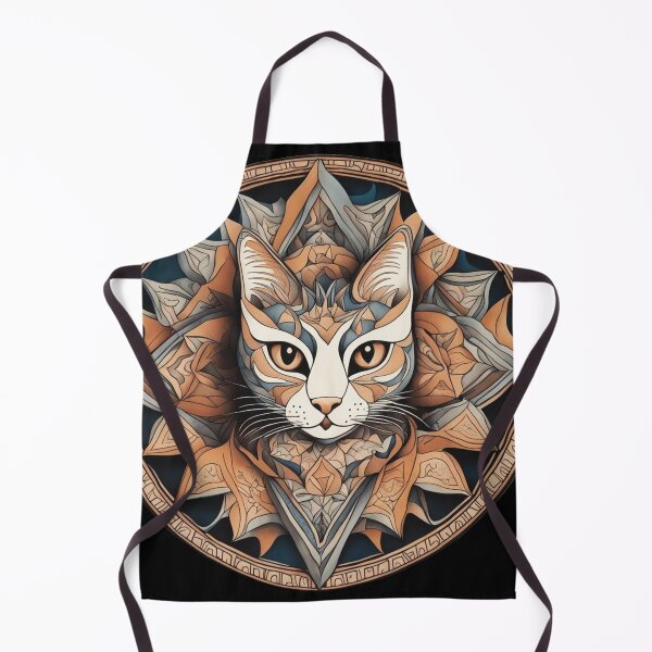 Item preview, Mandala Cat designed and sold by BloodSweatNTers.
