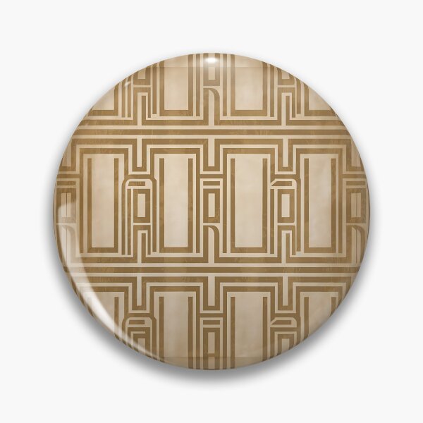 Item preview, Gold Ancient Greek Key Pattern designed and sold by Tamas Das.