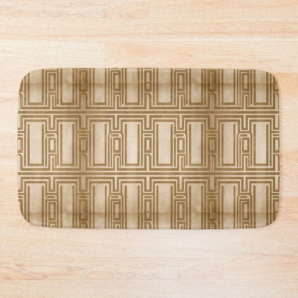 Item preview, Gold Ancient Greek Key Pattern designed and sold by Tamas Das.