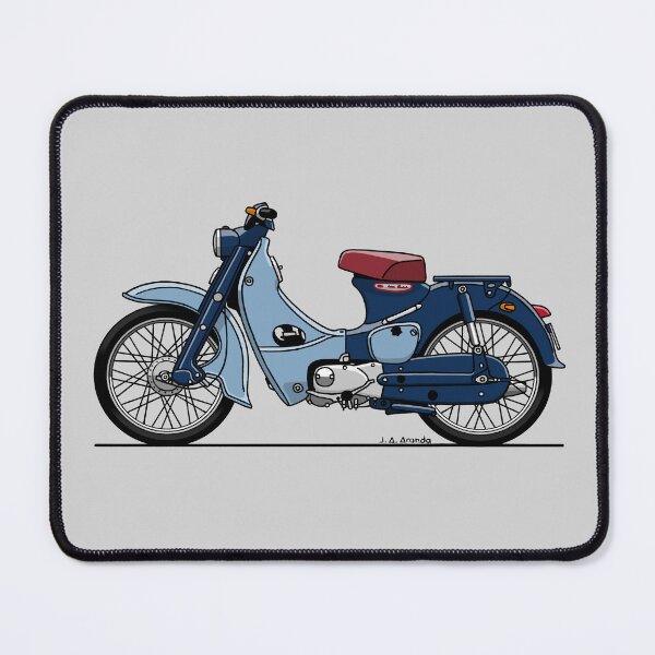 Item preview, The best-selling motorcycle in history (blue) designed and sold by designjaag.