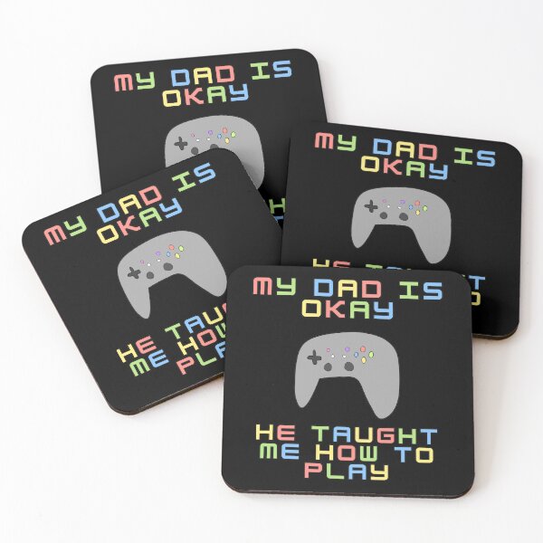 Item preview, My Dad Is Okay He Taught Me How To Play designed and sold by HugSomeNettles.