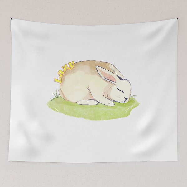 Item preview, “Lazy Rabbit Haven T-Shirt – Cute and Comfy for Animal Lovers” designed and sold by LazyPetsHaven.