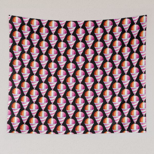 Item preview, Lesbian Flag Snow Cone  designed and sold by Artimanx.