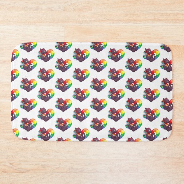 Item preview, Progress Pride Pixel Heart Melog designed and sold by HauntedMelog.