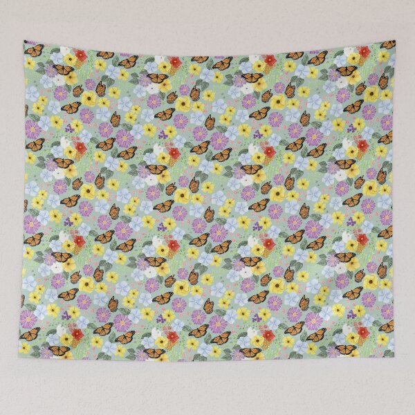 Item preview, Wildflowers of Carnarvon Gorge Sage Small designed and sold by greenerybywendy.