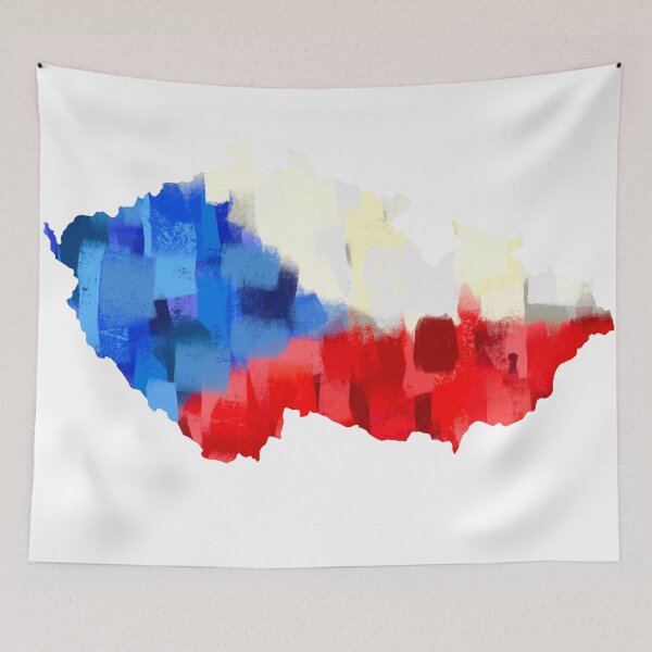 Item preview, Czech Republic Flag Map designed and sold by HappyAli777.