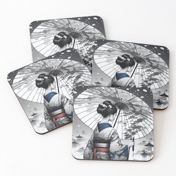 Item preview, Asian Ink Art - Geisha 2 designed and sold by Salimgor Hangaround Music.