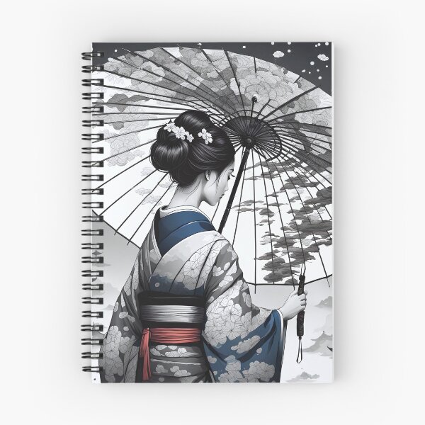 Item preview, Asian Ink Art - Geisha 2 designed and sold by Salimgor Hangaround Music.