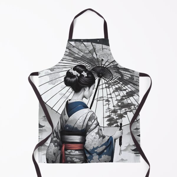 Item preview, Asian Ink Art - Geisha 2 designed and sold by Salimgor Hangaround Music.