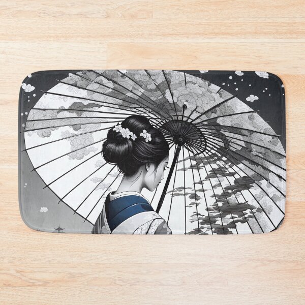 Item preview, Asian Ink Art - Geisha 2 designed and sold by Salimgor Hangaround Music.