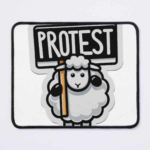 Item preview, Protest Sheep! Vector Graphic T-shirt!  designed and sold by Ai-Cases-Store.