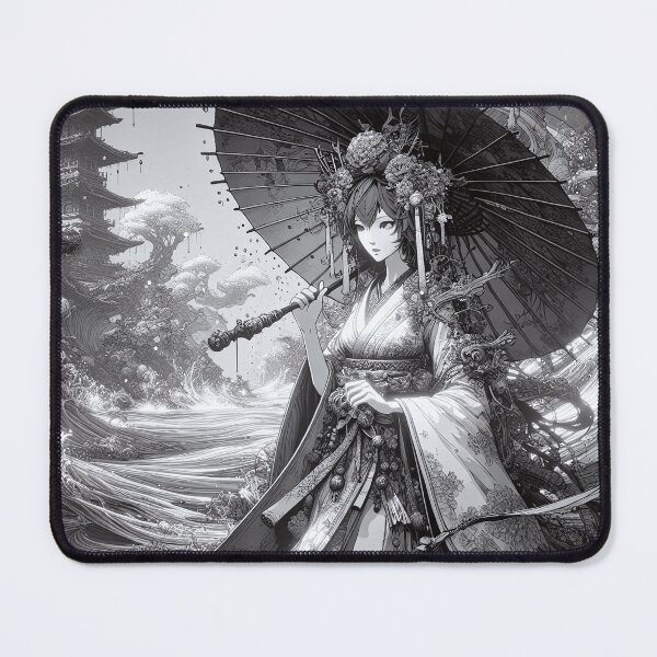 Item preview, Copy of Asian Ink Art - Geisha Anime style designed and sold by Salimgor Hangaround Music.