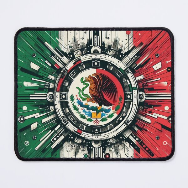Item preview, Mexican Flag Abstract designed and sold by Liscar95.