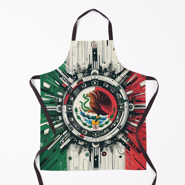 Item preview, Mexican Flag Abstract designed and sold by Liscar95.