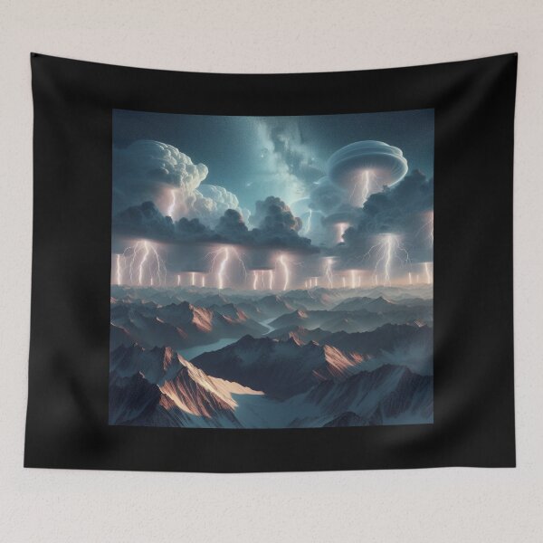 Item preview, Mountain Storm 12 designed and sold by Sybille-Yates.