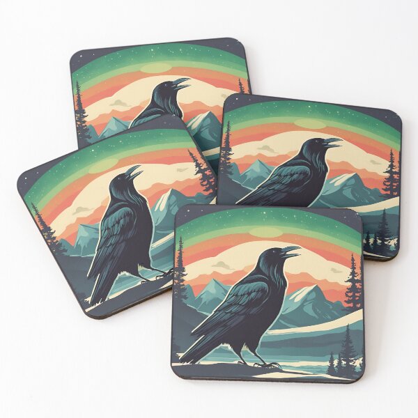 Item preview, Raven Watches the Night designed and sold by Krimmekus.