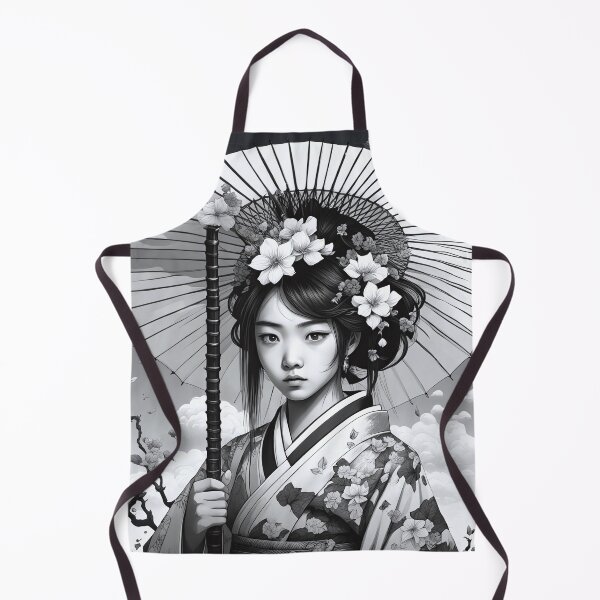 Item preview, Asian Ink Art - Geisha Portrait designed and sold by Salimgor Hangaround Music.