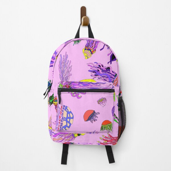 Item preview, Purple Jellyfish in the ocean designed and sold by OceanArtStore.