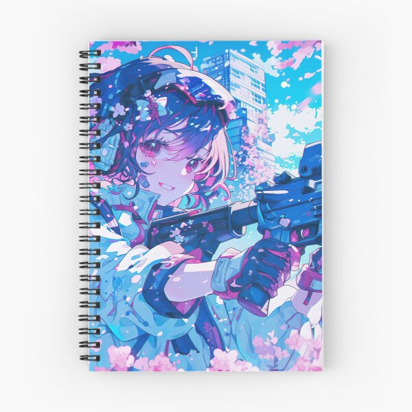 Item preview, Kawaii Girl Anime Japanese Cherry Blossom Colorful Glitch For Gaming designed and sold by Damcoc.