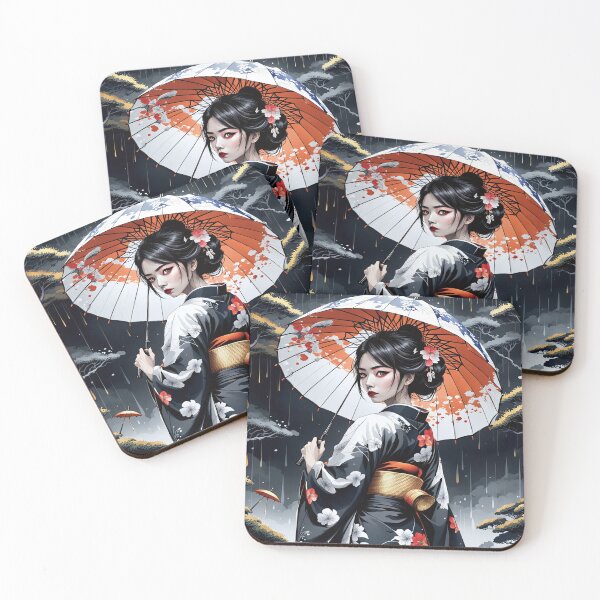 Item preview, Asian Ink Art - Geisha Anime Style 2 designed and sold by Salimgor Hangaround Music.
