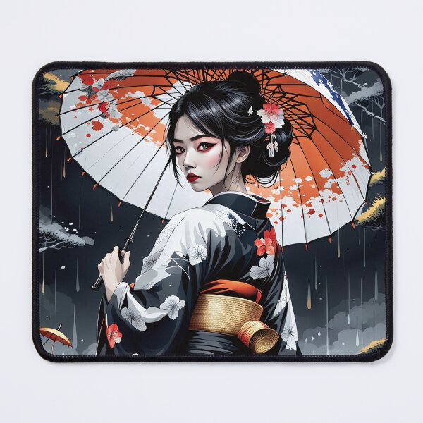 Item preview, Asian Ink Art - Geisha Anime Style 2 designed and sold by Salimgor Hangaround Music.