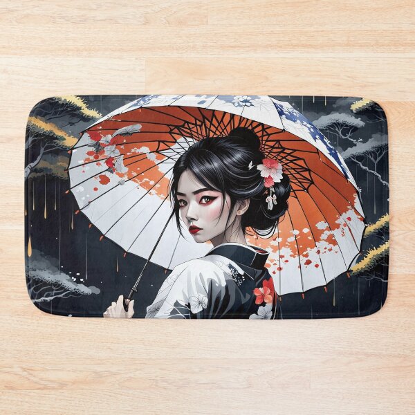 Item preview, Asian Ink Art - Geisha Anime Style 2 designed and sold by Salimgor Hangaround Music.