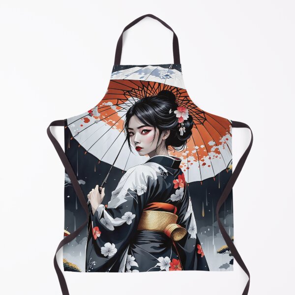 Item preview, Asian Ink Art - Geisha Anime Style 2 designed and sold by Salimgor Hangaround Music.