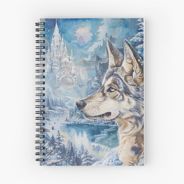 Item preview, Wolfdog Arctic Painting designed and sold by Nocturne  Paws.