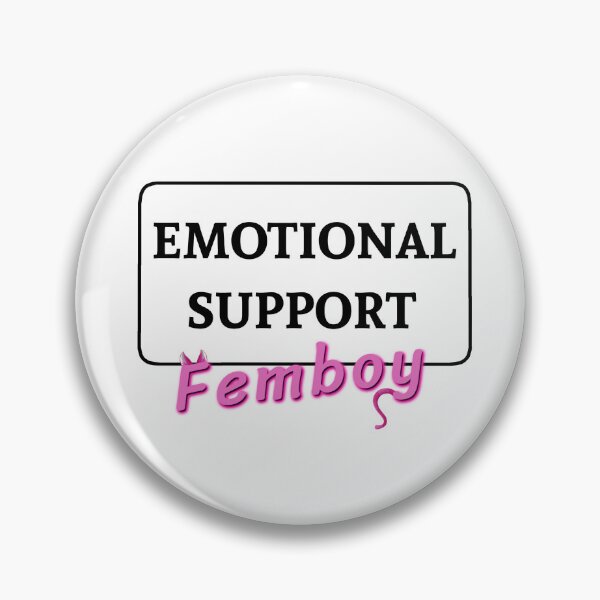 Item preview, Emotional Support Femboy designed and sold by Robin-The-Moth's room full of lamps.