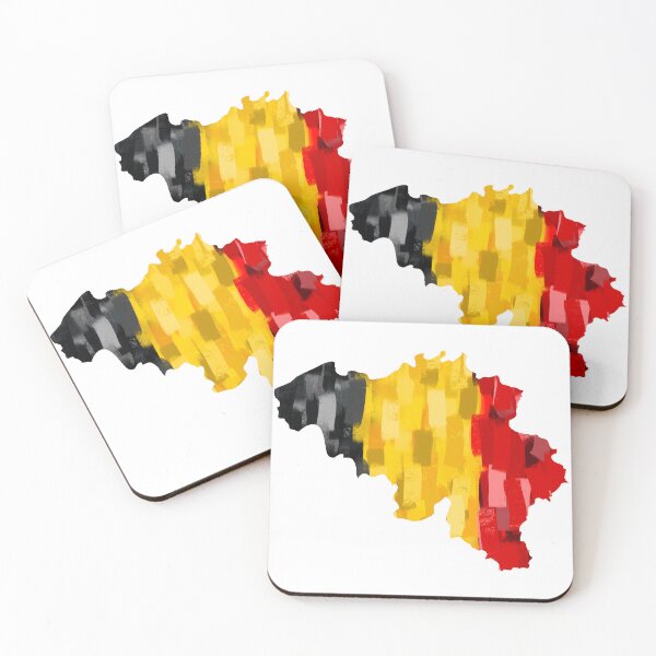 Item preview, Belgium Flag Map designed and sold by HappyAli777.