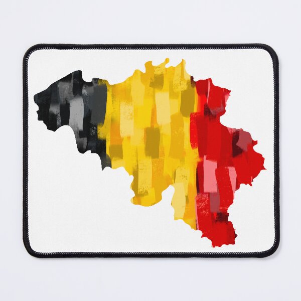 Item preview, Belgium Flag Map designed and sold by HappyAli777.