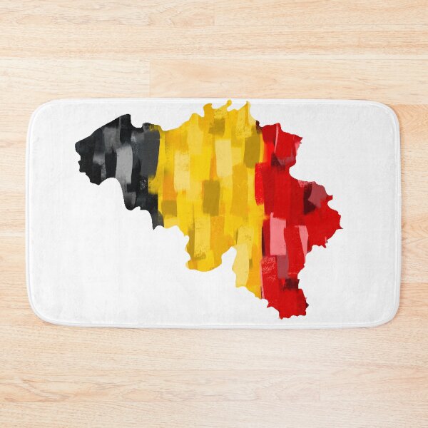 Item preview, Belgium Flag Map designed and sold by HappyAli777.
