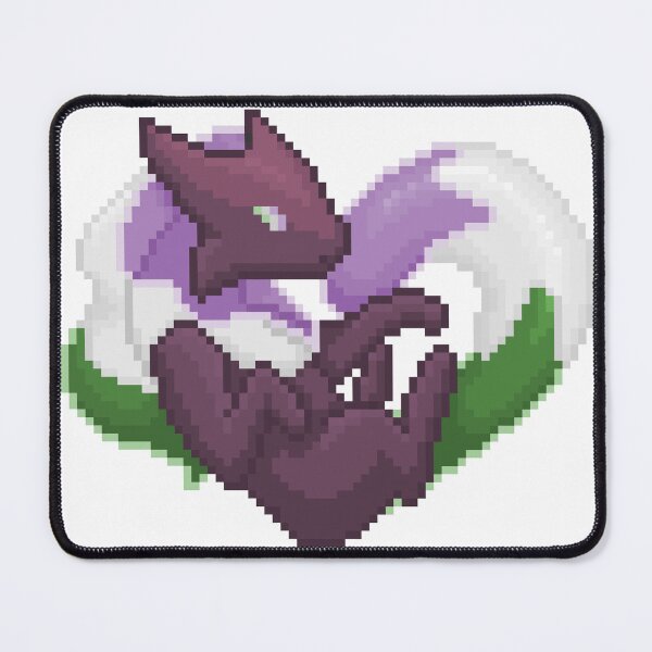 Item preview, Genderqueer Pixel Heart Melog designed and sold by HauntedMelog.