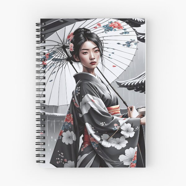 Item preview, Asian Ink Art - Geisha Anime Style 3 designed and sold by Salimgor Hangaround Music.