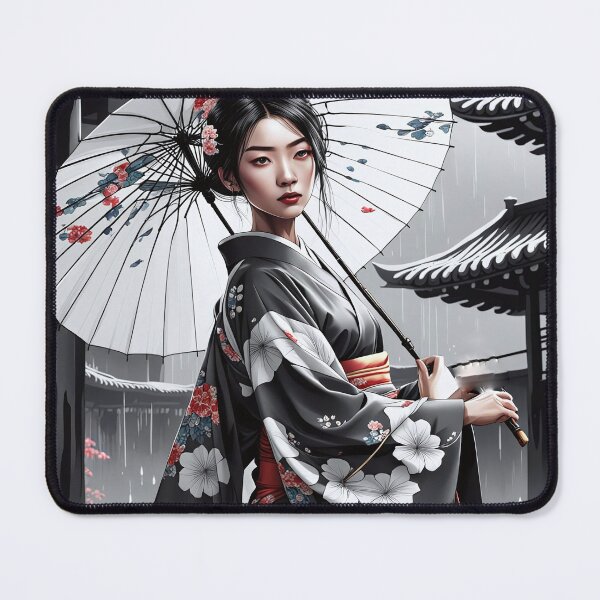 Item preview, Asian Ink Art - Geisha Anime Style 3 designed and sold by Salimgor Hangaround Music.