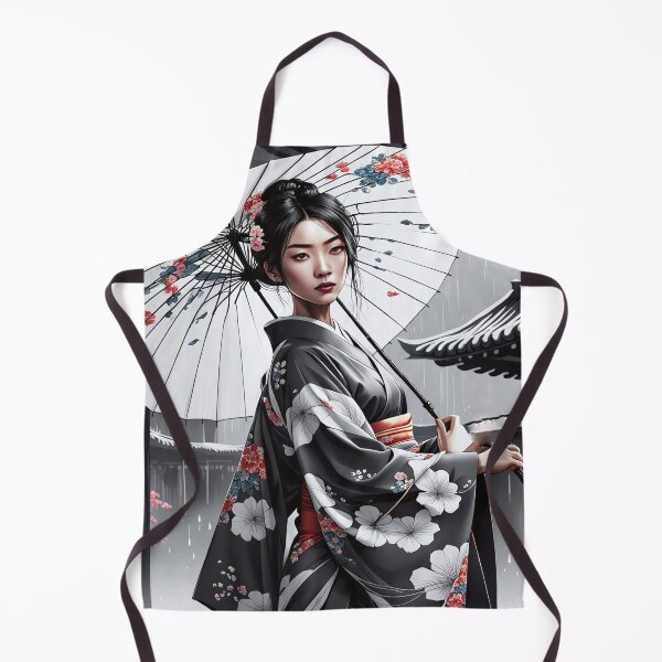 Item preview, Asian Ink Art - Geisha Anime Style 3 designed and sold by Salimgor Hangaround Music.