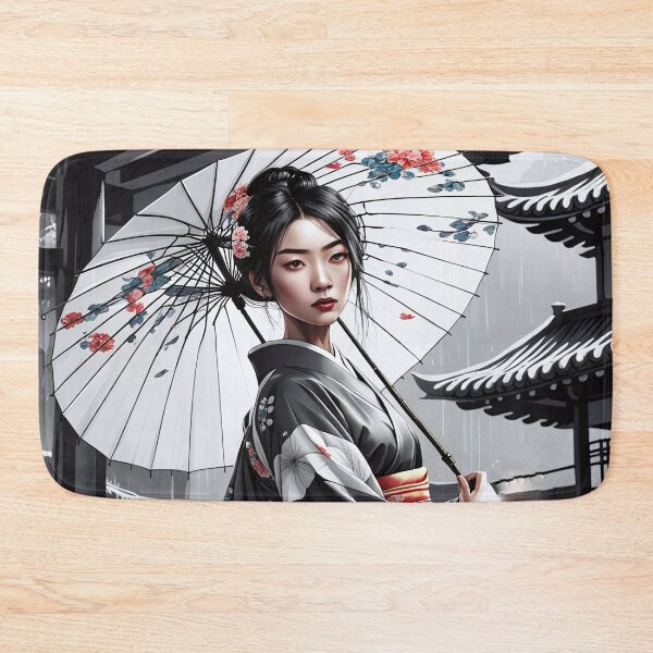 Item preview, Asian Ink Art - Geisha Anime Style 3 designed and sold by Salimgor Hangaround Music.