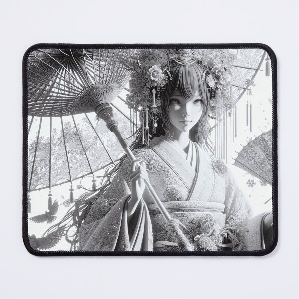 Item preview, Asian Ink Art - Geisha Anime Style 4 designed and sold by Salimgor Hangaround Music.