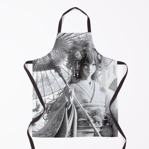 Item preview, Asian Ink Art - Geisha Anime Style 4 designed and sold by Salimgor Hangaround Music.