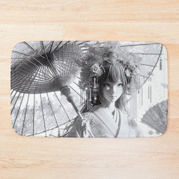 Item preview, Asian Ink Art - Geisha Anime Style 4 designed and sold by Salimgor Hangaround Music.