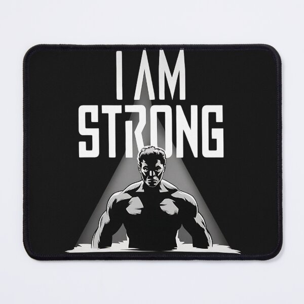 Item preview, I am strong - affirmations, positivity, reminders, inspirational phrases, quote designed and sold by Charlygood.